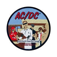 AC/DC Dirty Deeds Sew on Patch