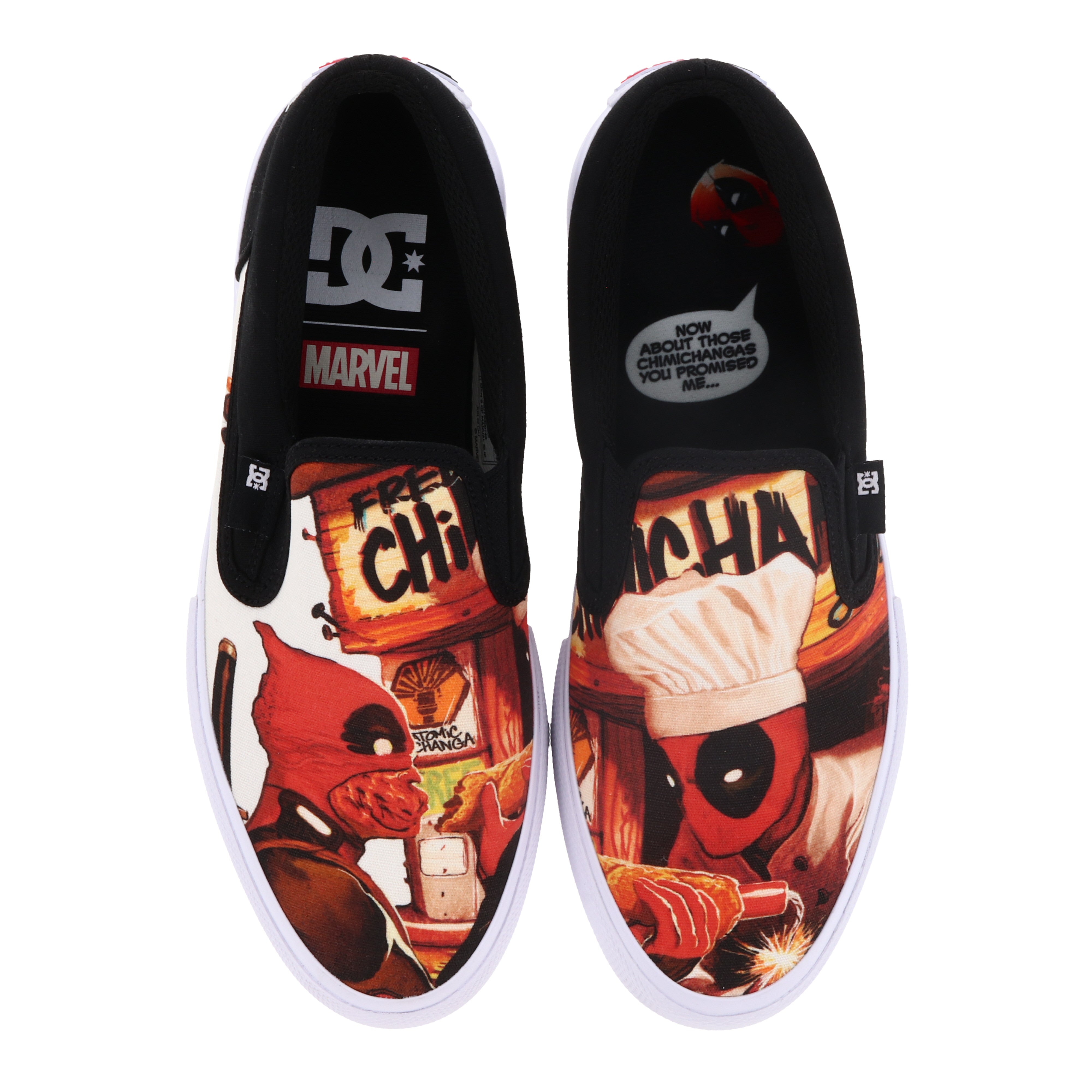 Adult Deadpool Manual Slip On