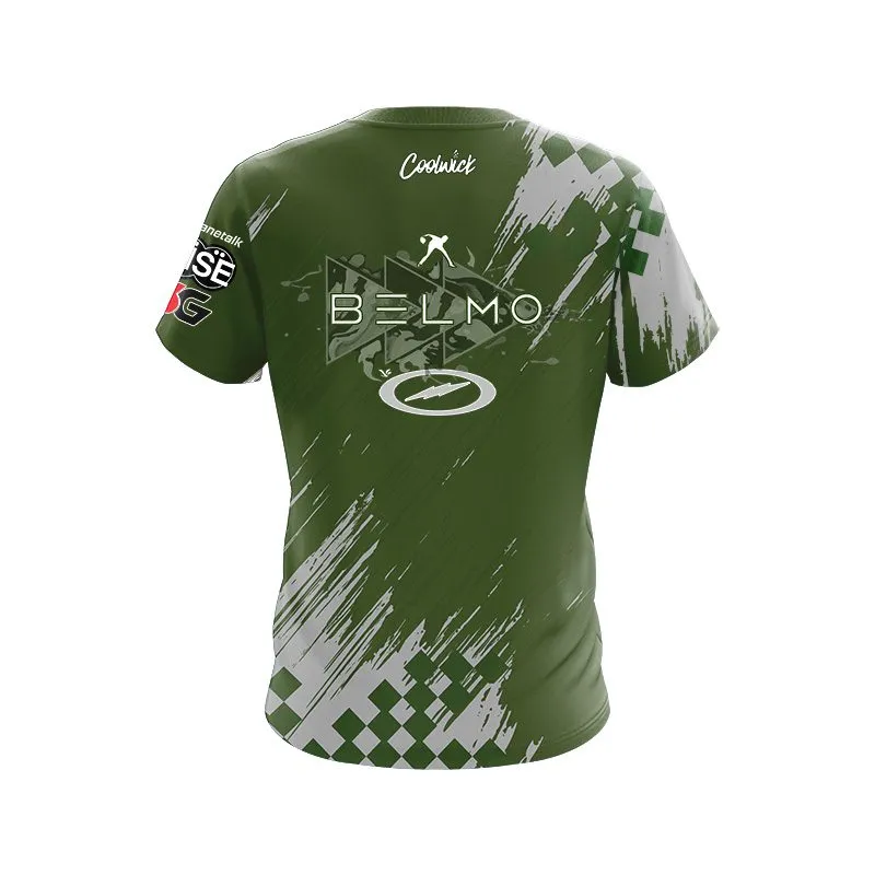 Belmo Champion Green CoolWick Bowling Jersey