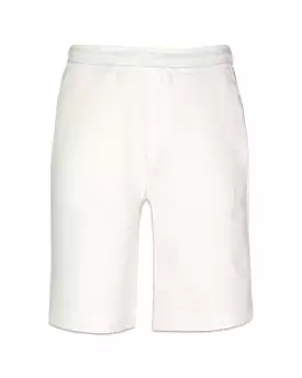 Bermuda Uomo Calvin Klein Comfort Debossed Logo Panna