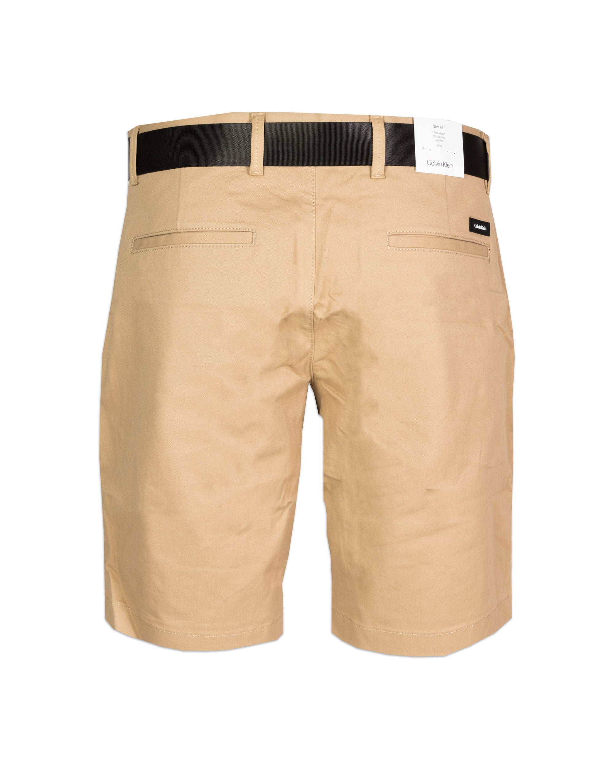 Bermuda Uomo Calvin Klein Modern Twill Slim Beige