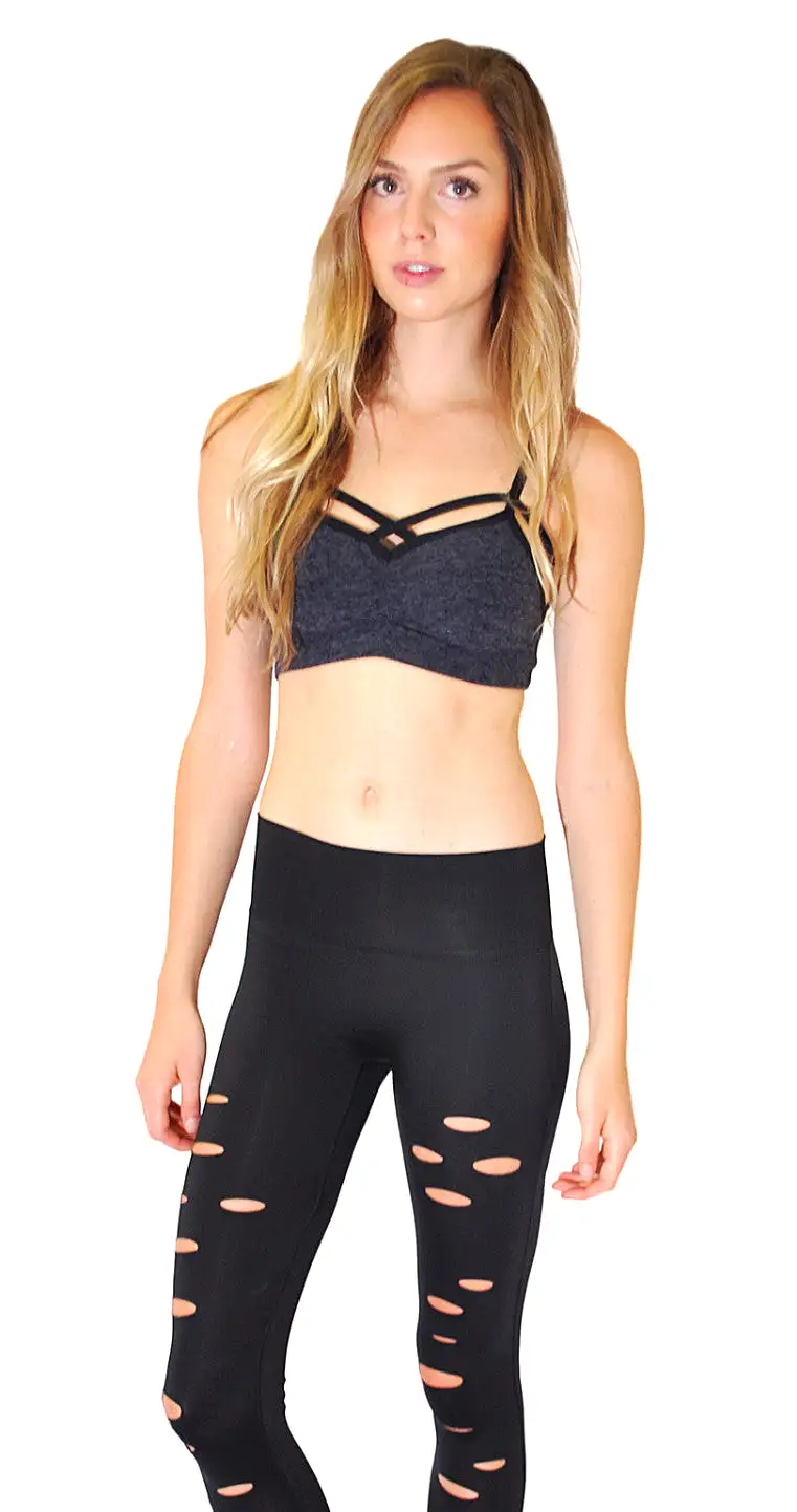 Beyond Yoga Border Padded Bra