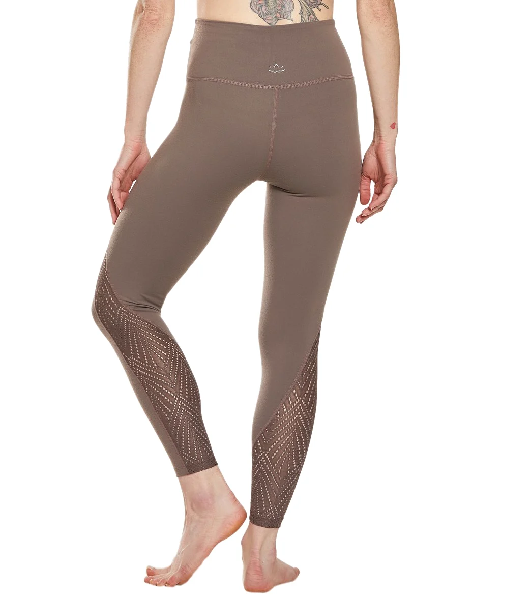 Beyond Yoga Mesh in Line High Waist Midi Leggings