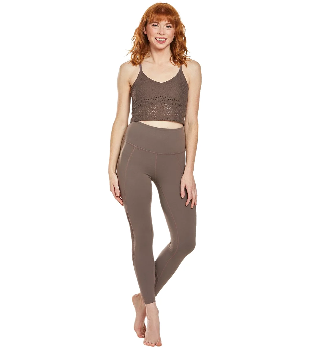 Beyond Yoga Mesh in Line High Waist Midi Leggings