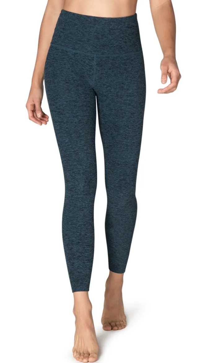 Beyond Yoga Spacedye Midi High Waisted Legging Deep Sapphire