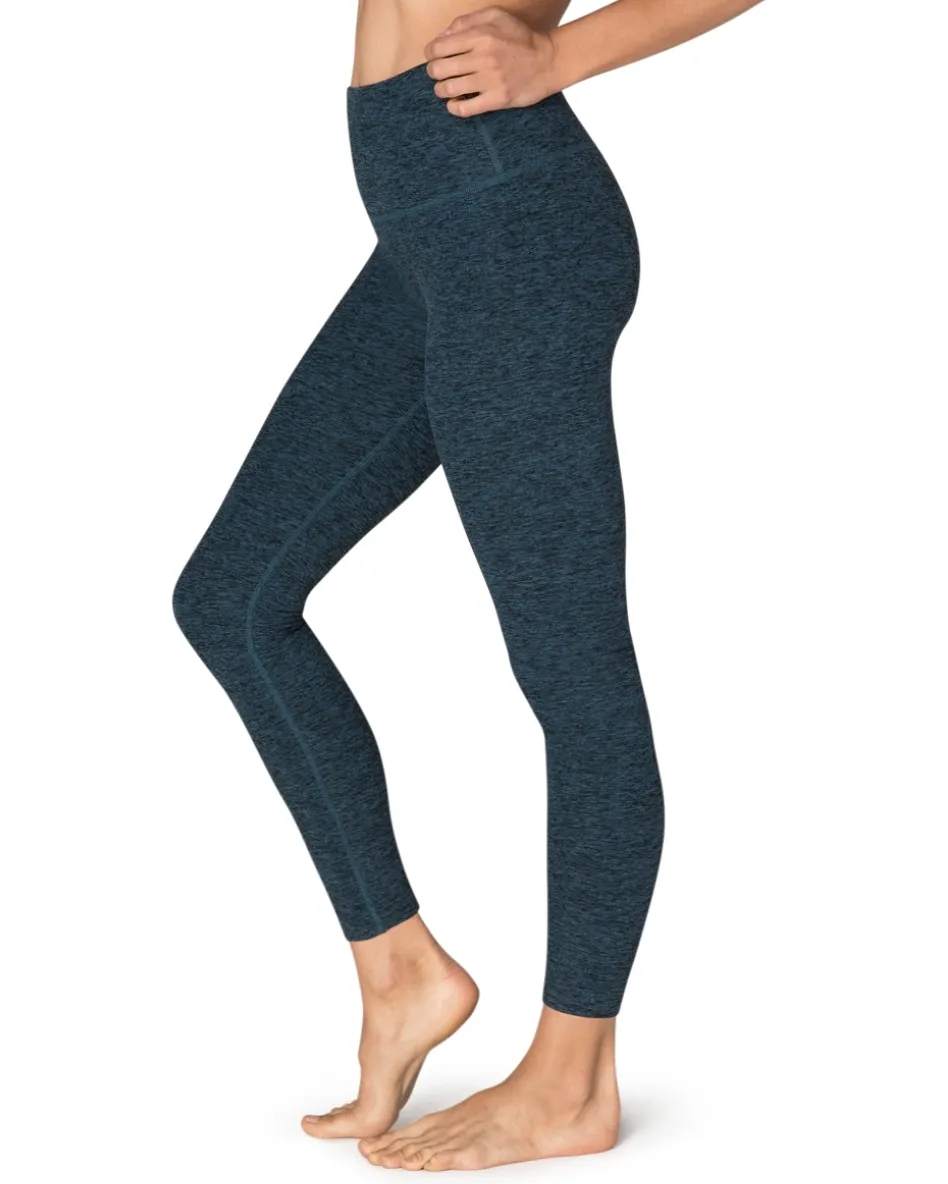 Beyond Yoga Spacedye Midi High Waisted Legging Deep Sapphire