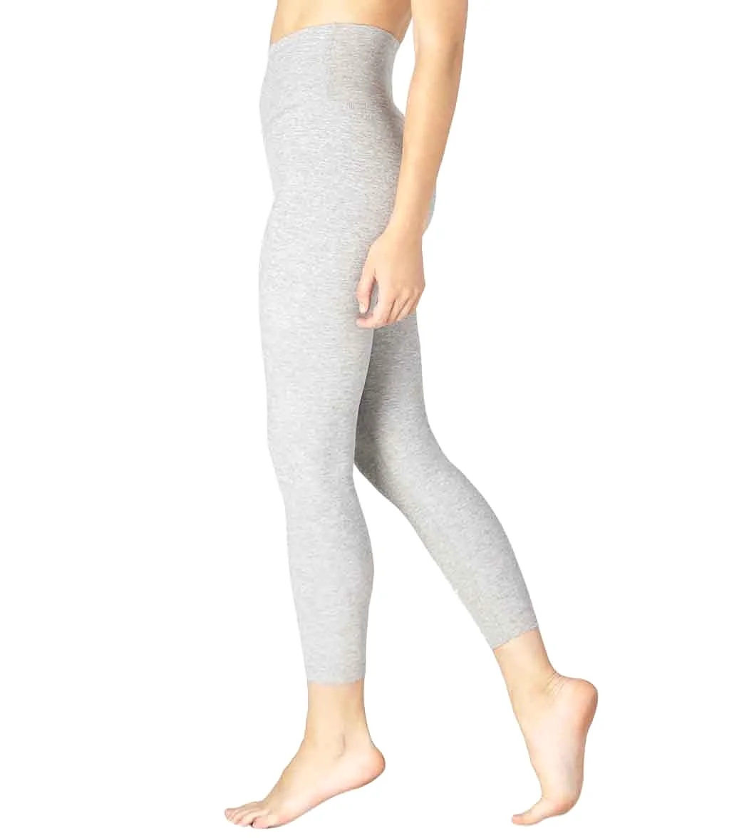 Beyond Yoga Spacedye Midi High Waisted Leggings Silver Mist