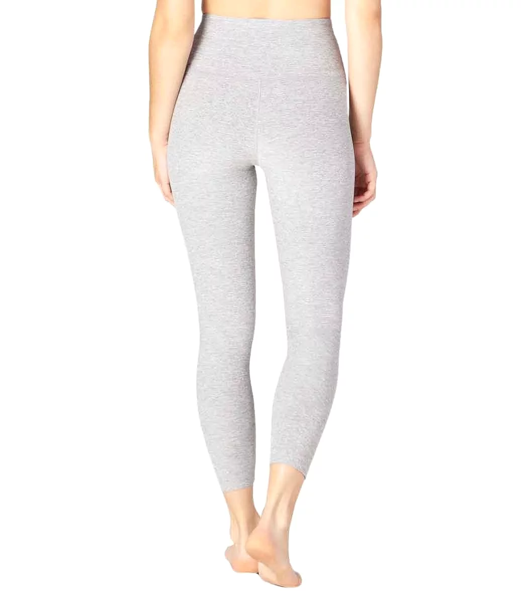 Beyond Yoga Spacedye Midi High Waisted Leggings Silver Mist