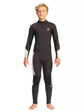 Billabong Boys 3/2mm Absolute Back Zip Wetsuit