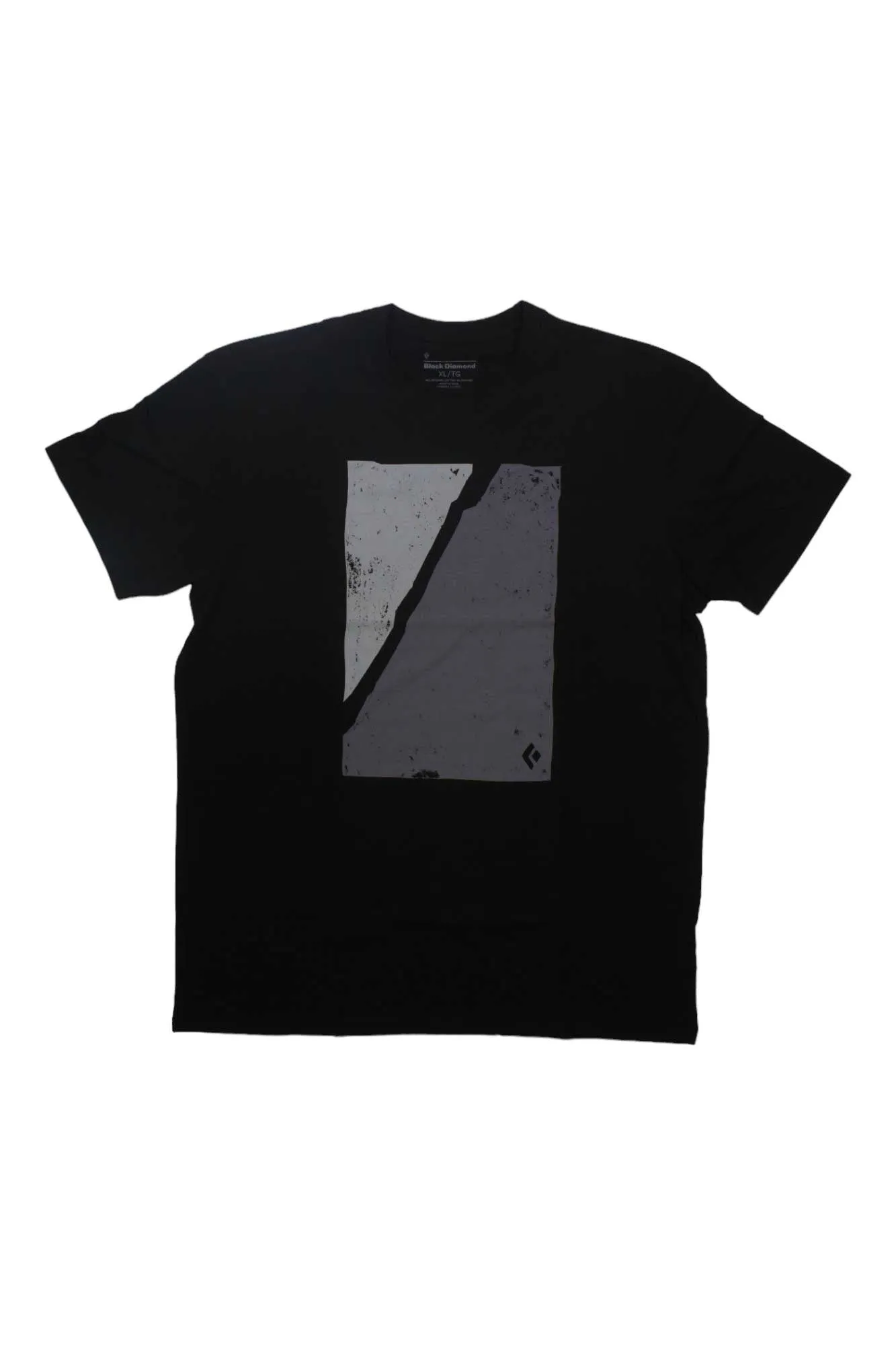 Black Diamond Men's Block Print Mountain Tee