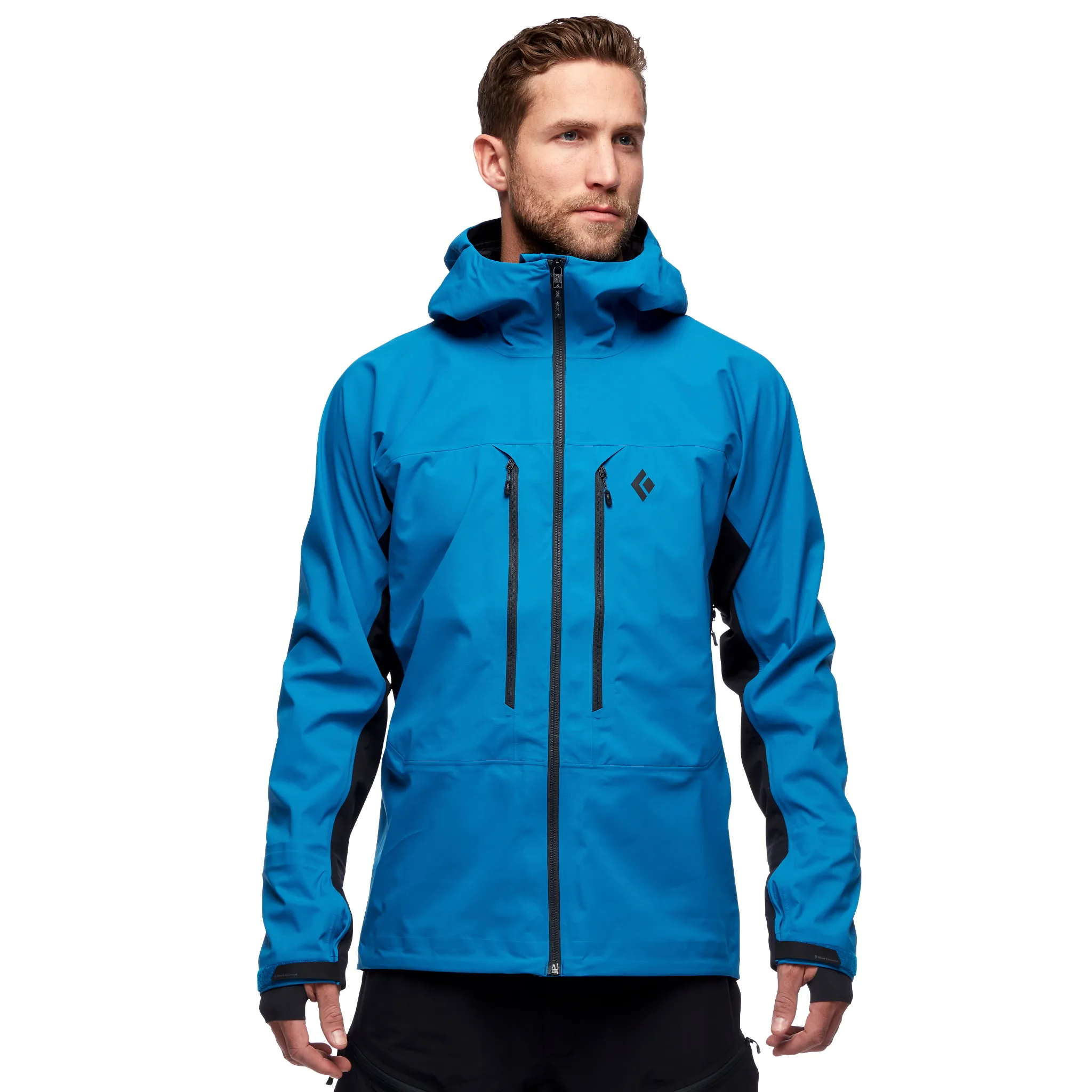 Black Diamond Men's Dawn Patrol Hybrid Shell Kingfisher | Buy Black Diamond Men's Dawn Patrol Hybrid Shell Kingfisher 