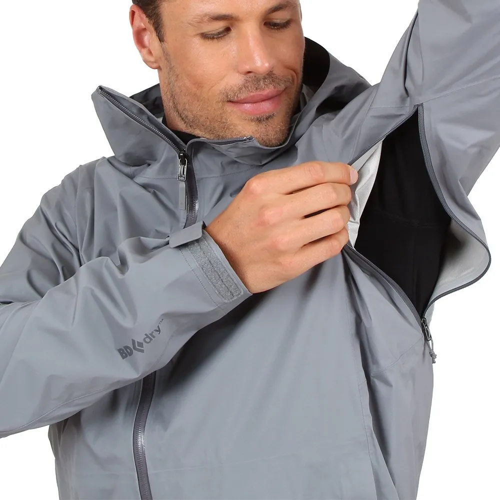 Black Diamond StormLine Stretch Rain Shell Jacket (Men's)