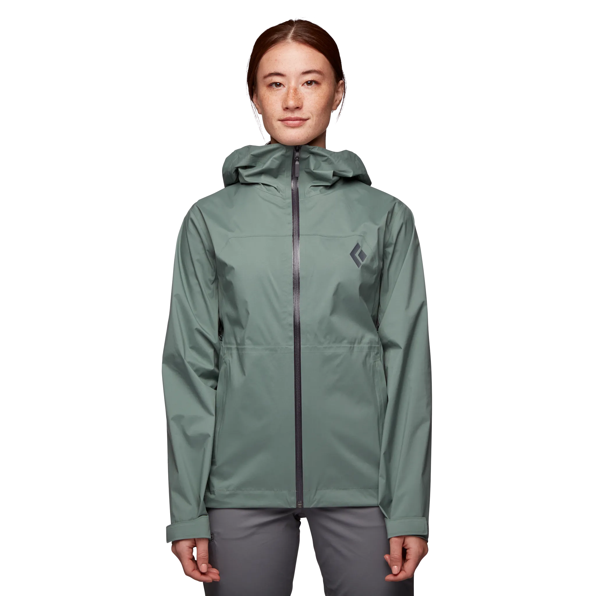 Black Diamond Women's StormLine Stretch Rain Shell Jacket Laurel Green | Buy Black Diamond Women's StormLine Stretch R