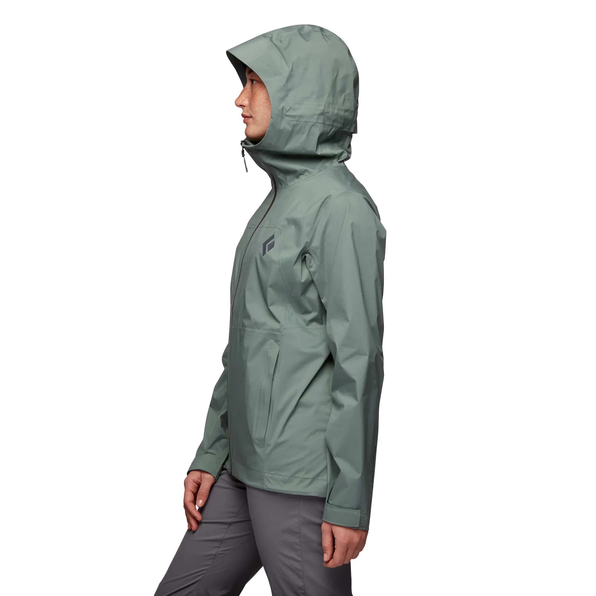 Black Diamond Women's StormLine Stretch Rain Shell Jacket Laurel Green | Buy Black Diamond Women's StormLine Stretch R