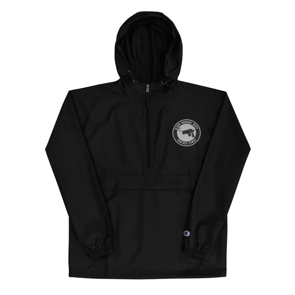 Black Panther Party Embroidered Champion Pullover Jacket