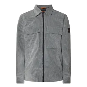 BOSS Lozzy Corduroy Overshirt - Grey