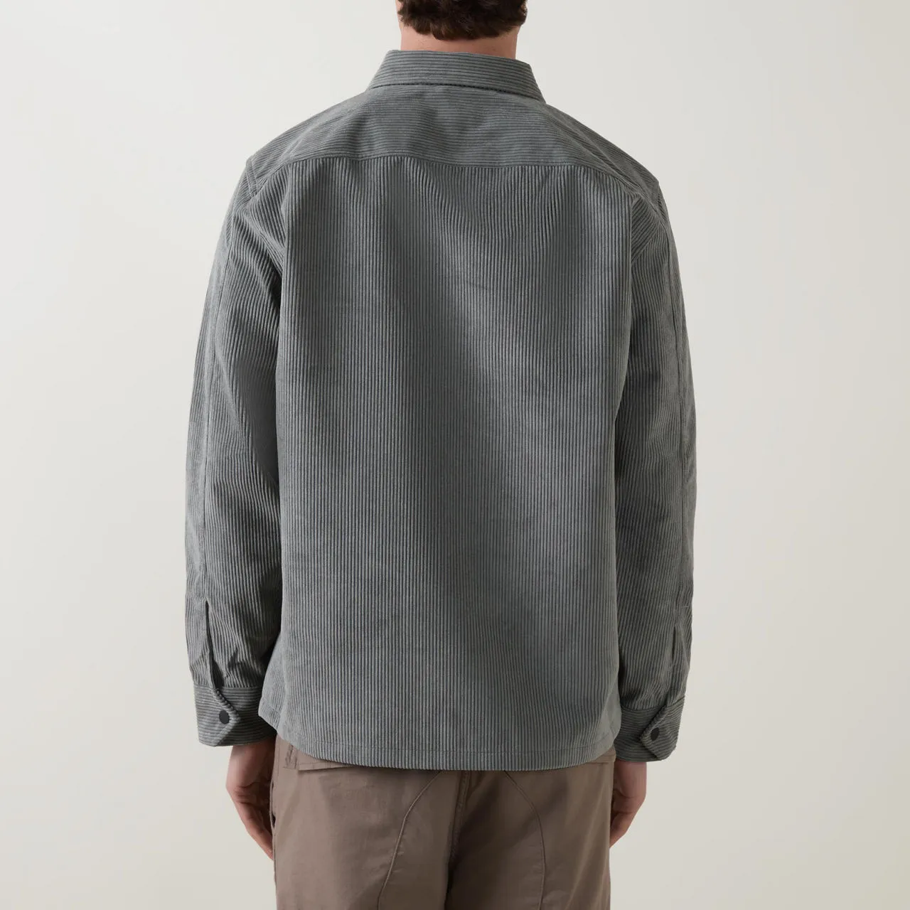 BOSS Lozzy Corduroy Overshirt - Grey