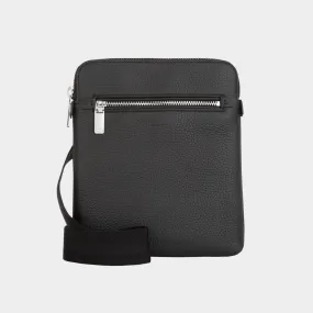 BOSS The Sustainable Edit Crosstown Leather Crossbody Bag - 1