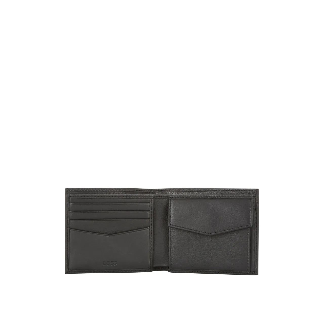 BOSS The Sustainable Edit Crosstown Leather Wallet - 1