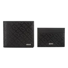 BOSS The Sustainable Edit Outline Bifold Wallet and Cardholder Gift Set - 1