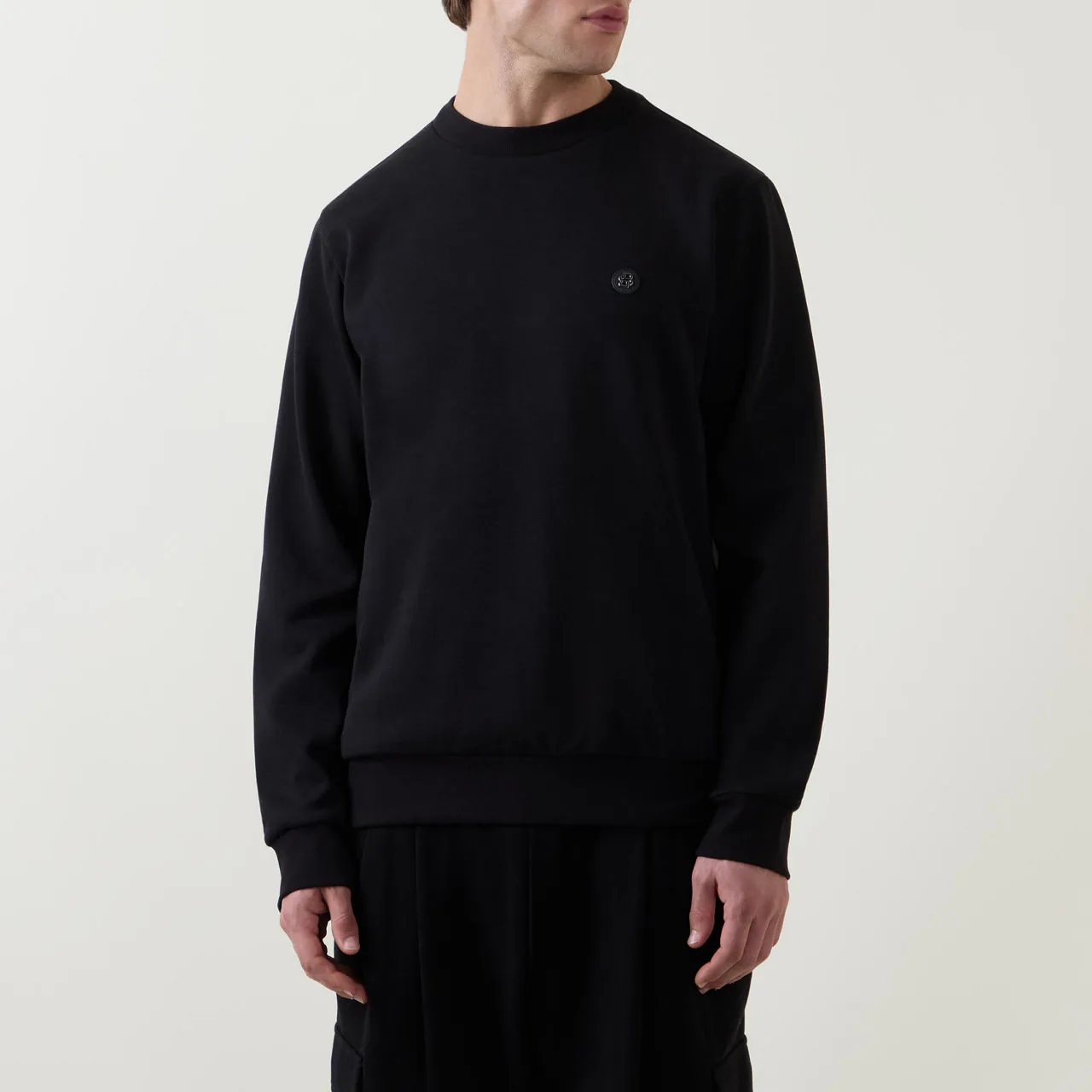 BOSS The Sustainable Edit Sharpe Logo Sweatshirt - Black