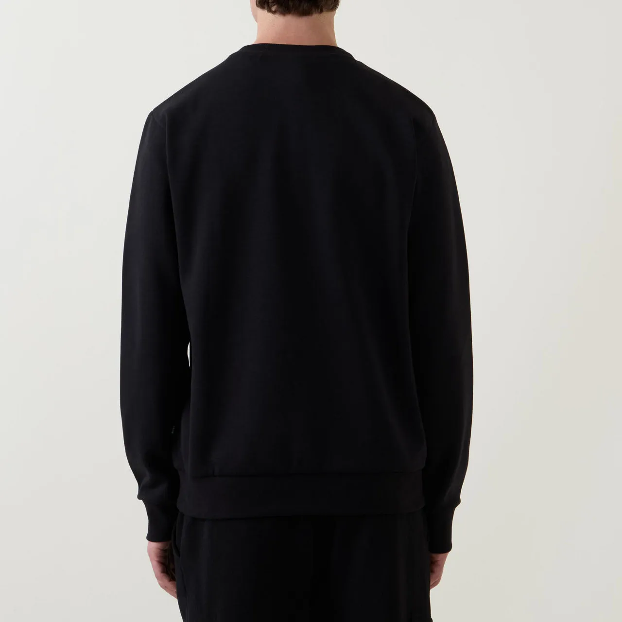 BOSS The Sustainable Edit Sharpe Logo Sweatshirt - Black