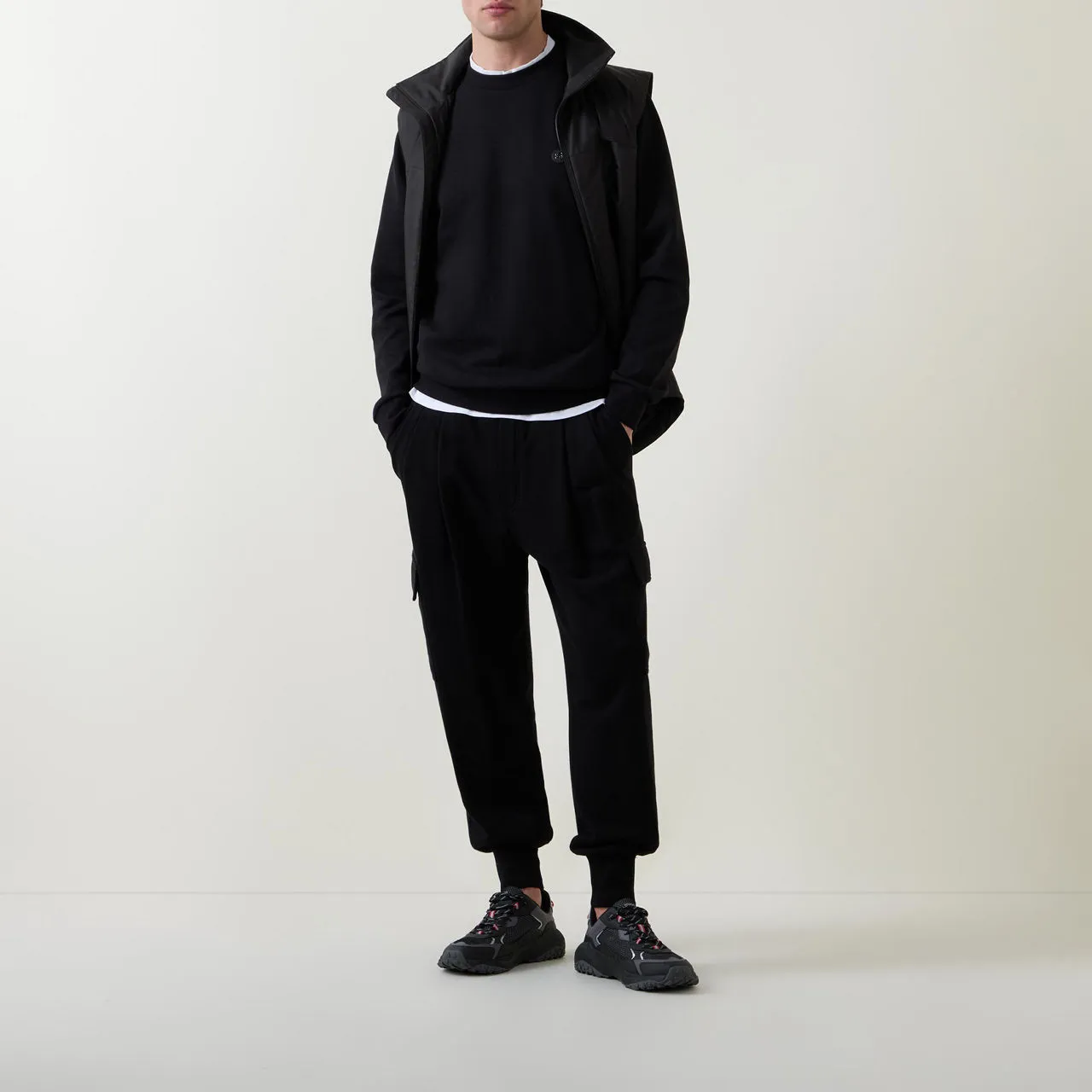 BOSS The Sustainable Edit Sharpe Logo Sweatshirt - Black