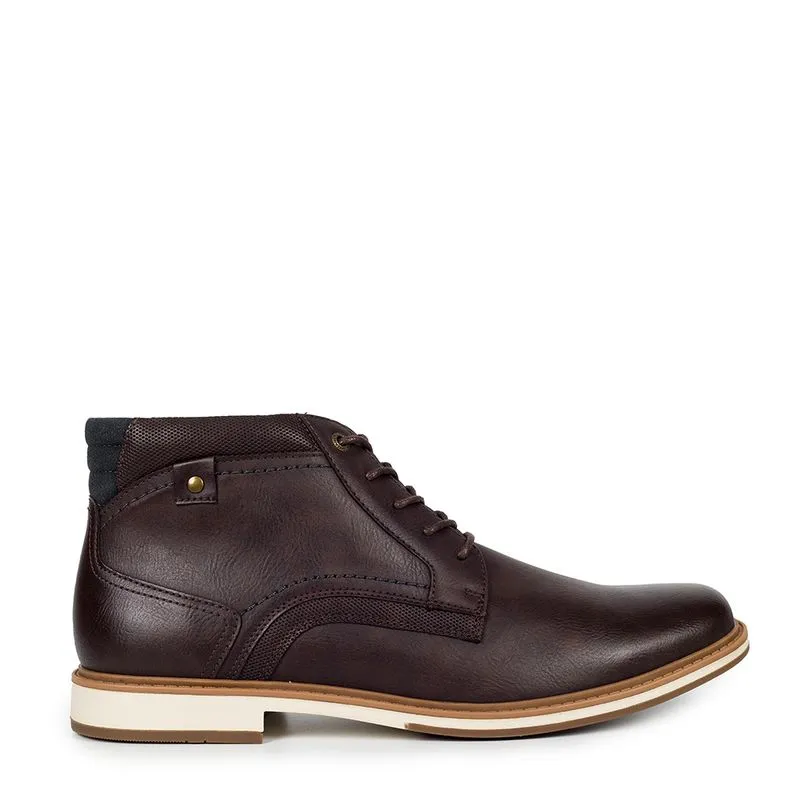 Botines Casuales Bata Burton Marron Hombre