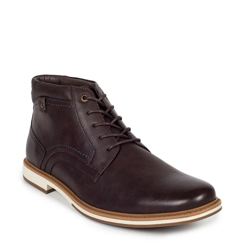 Botines Casuales Bata Burton Marron Hombre