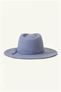 BRIXTON JOANNA FELT PACKABLE HAT CASABLANCA BLUE