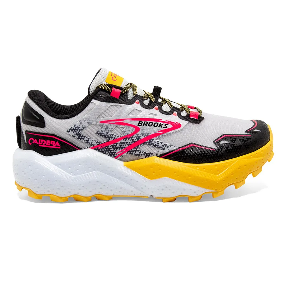 Brooks Caldera 7 Gris Negro Amarillo