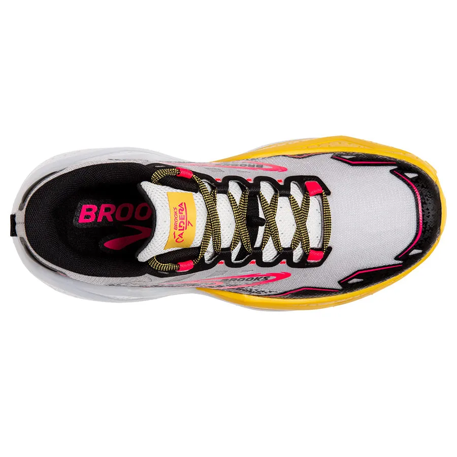 Brooks Caldera 7 Gris Negro Amarillo