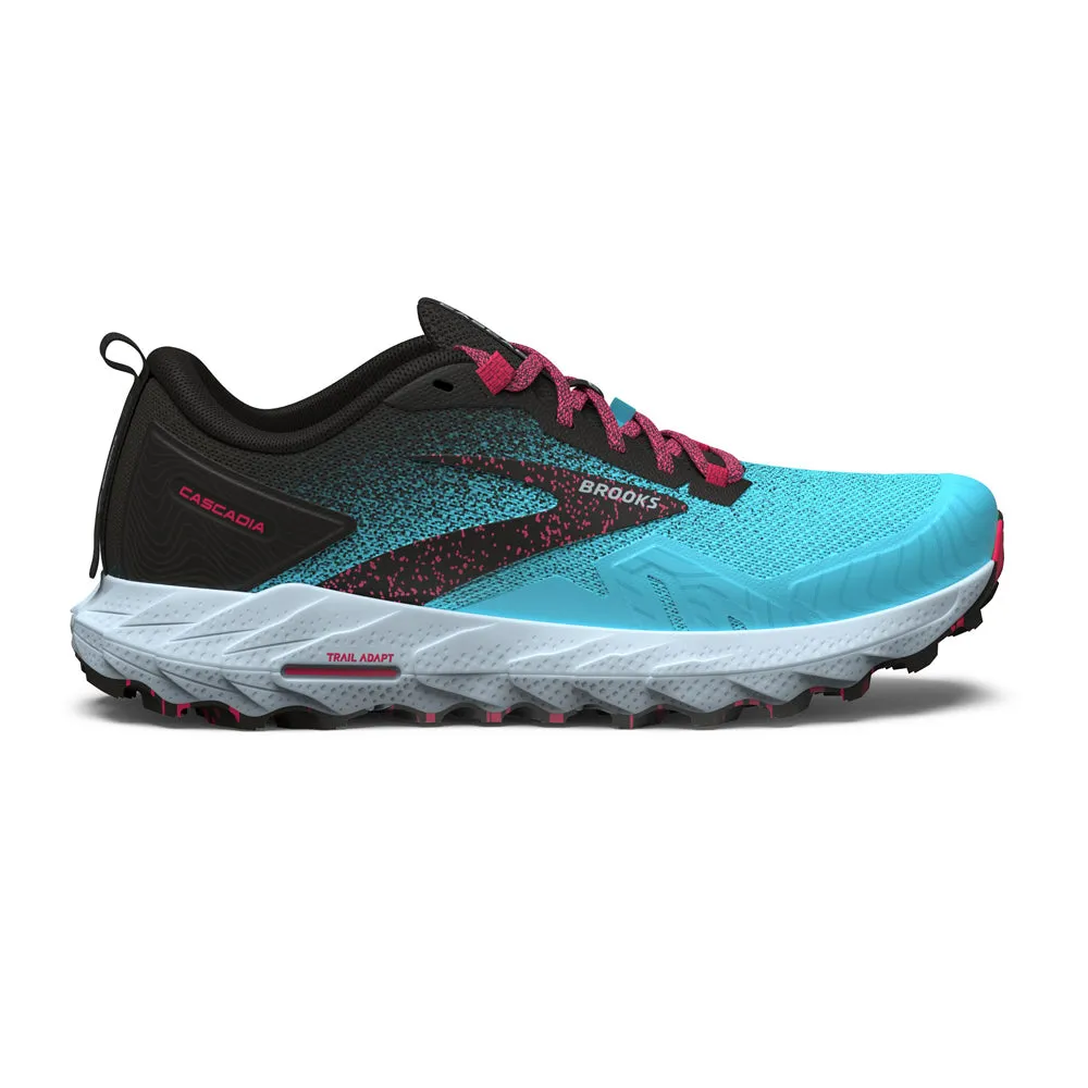 Brooks Cascadia 17 Azul Negro Rosa