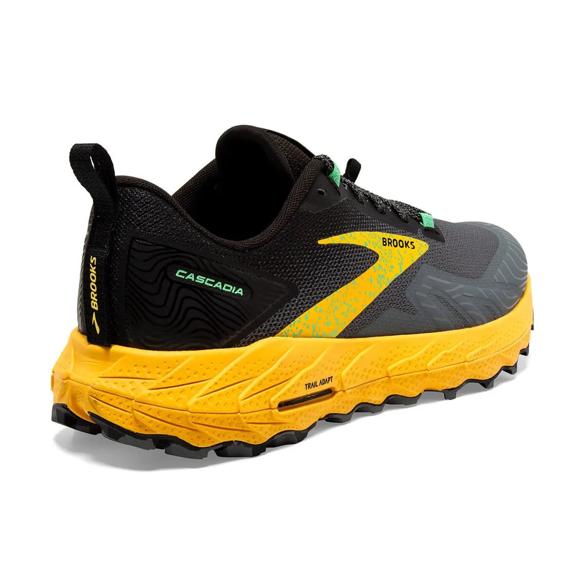 Brooks Cascadia 17 Mens | Lemon Chrome/sedona Sage