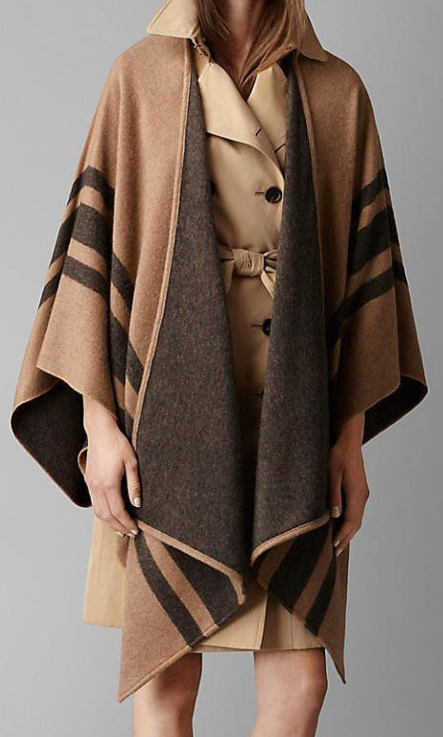 Burberry Wool Cape