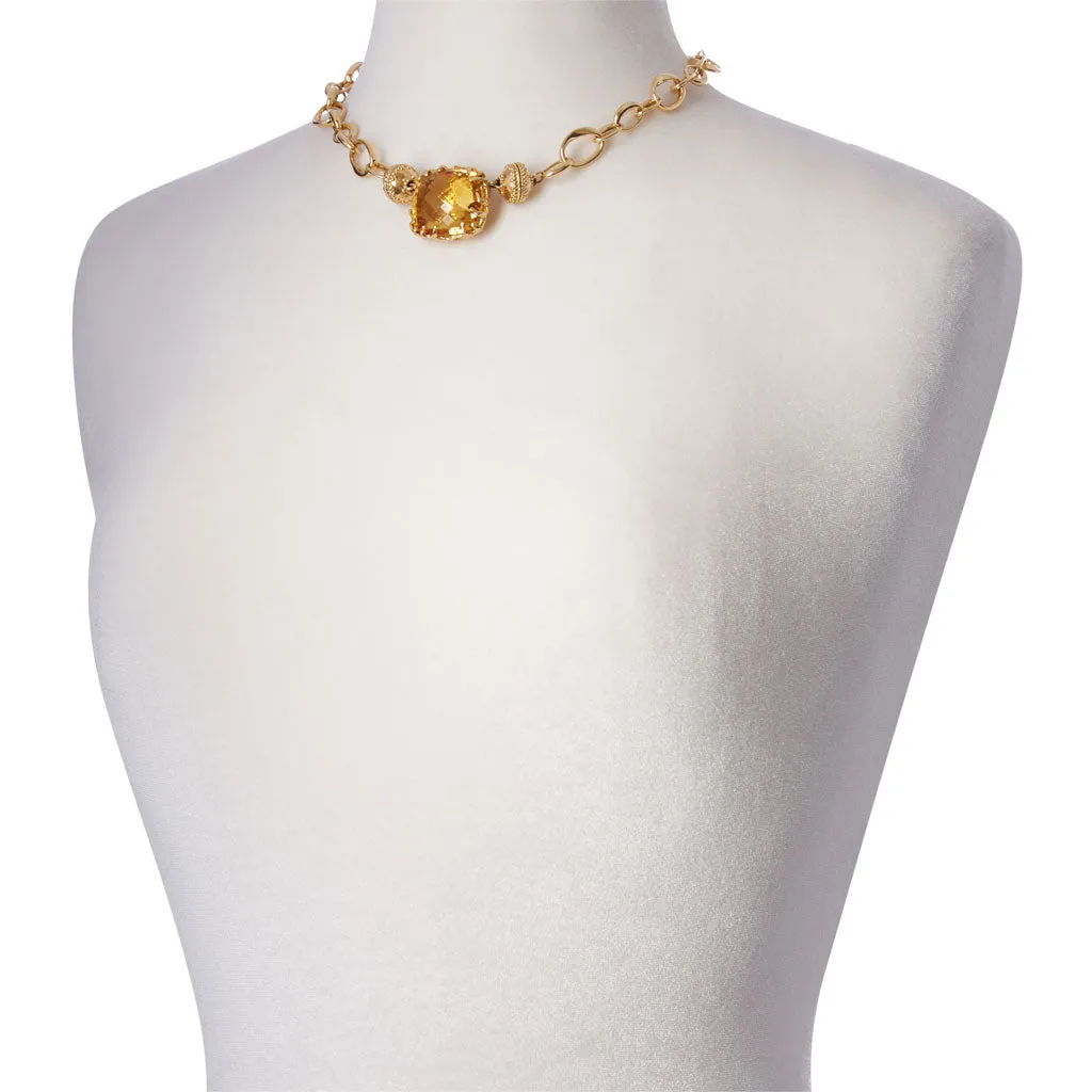 Burton 18k Yellow Gold Necklace