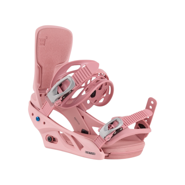 Burton 2024 Women's Lexa Re:Flex Snowboard Bindings - Powder Blush