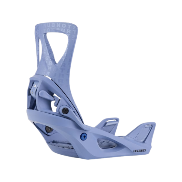 Burton 2024 Women's Step On Re:Flex Snowboard Bindings - Slate Blue/Logo