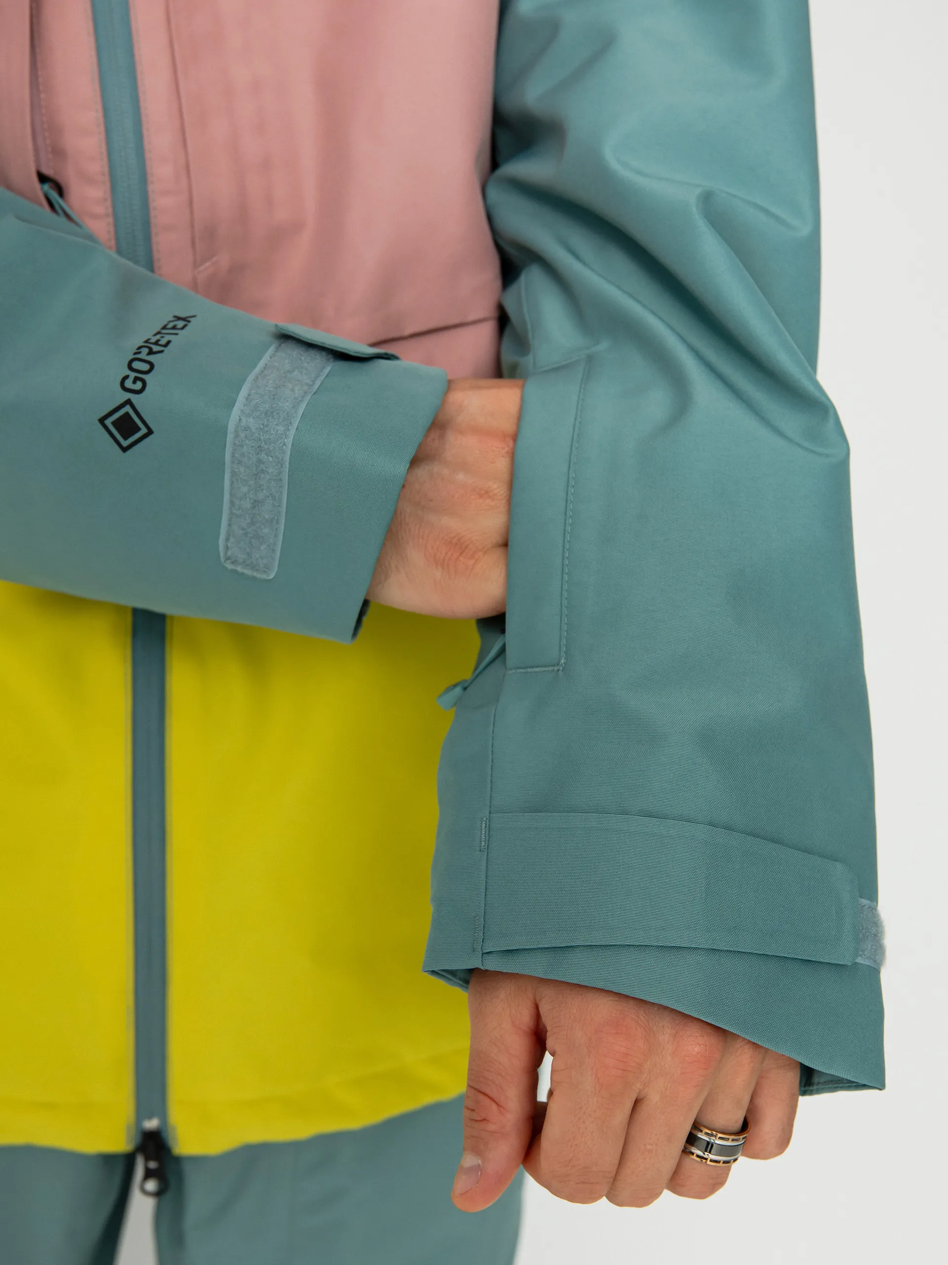 Burton Pillowline Gore‑Tex 2L Snowboard jacket (rock lichen/powder blush/sulfur)