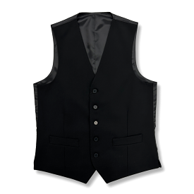 Calvin Klein Mens Extra Slim Fit Black Vest_3SY0271