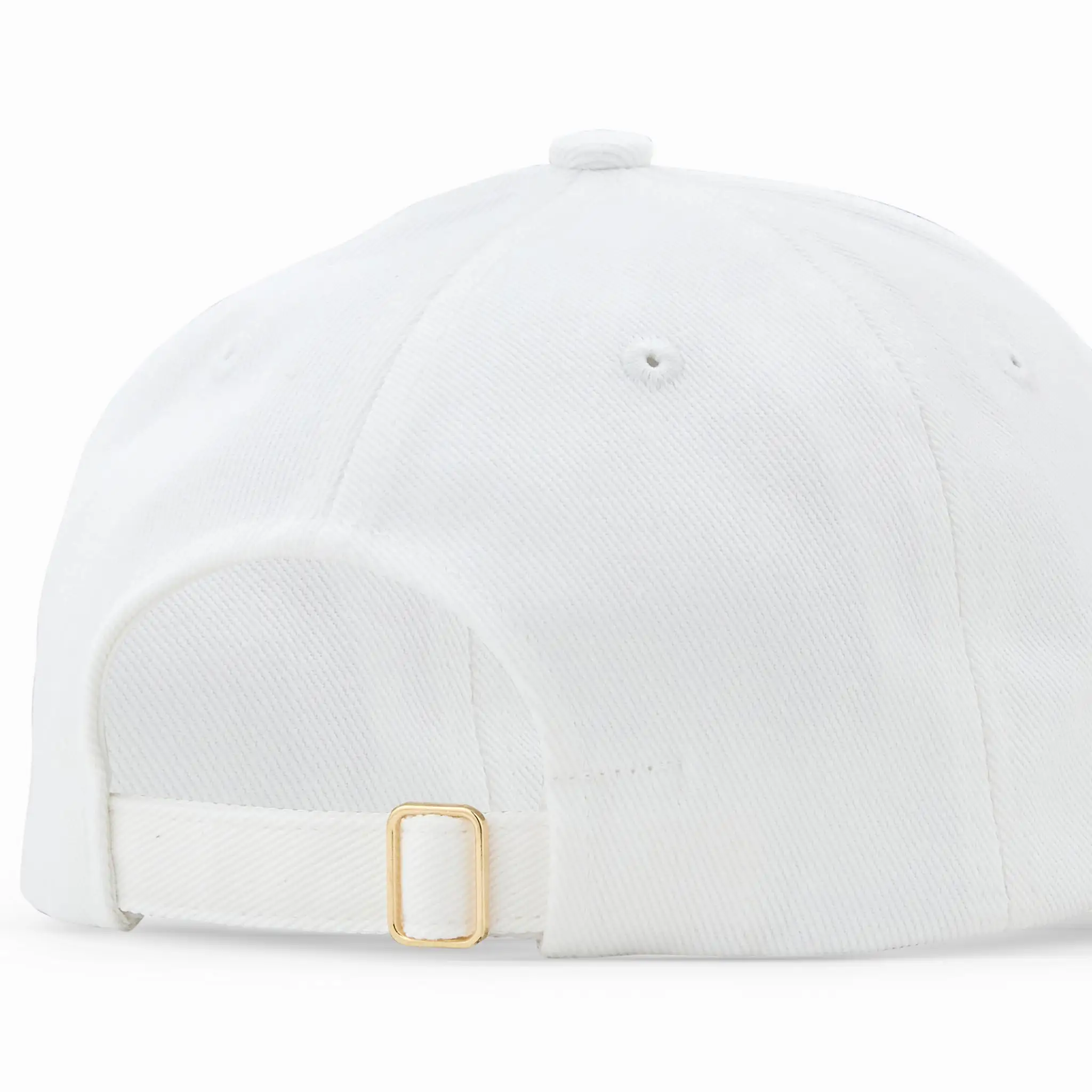 Casa Way Laurel Embroidered Cap White