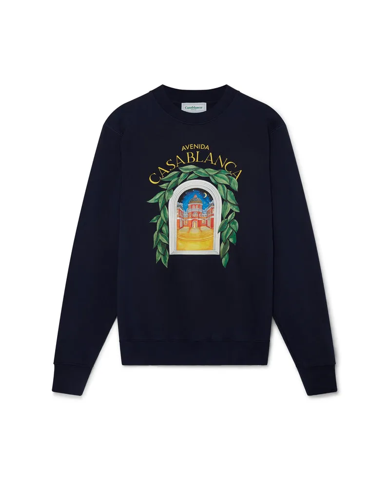 --Casablanca Avenida Sweatshirt-