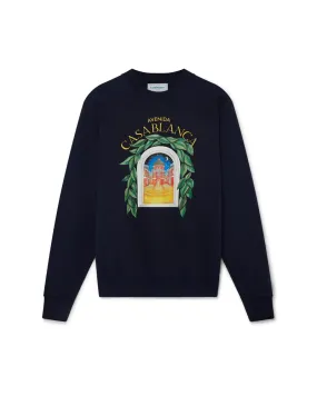 --Casablanca Avenida Sweatshirt-