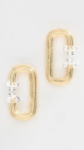 Casablanca   C Link Earrings 