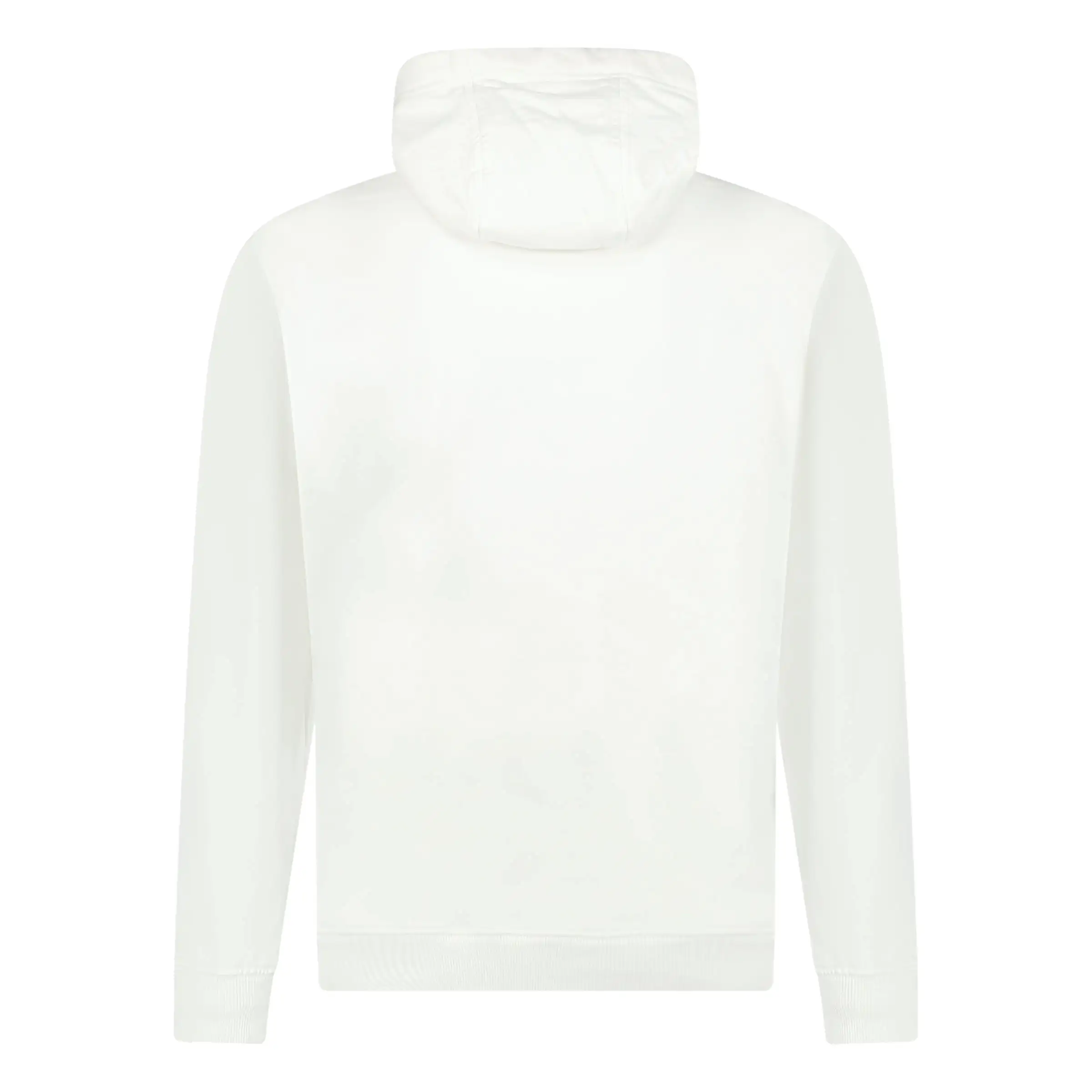 CASABLANCA  LOGO EMBROIDERED HOODED SWEATSHIRT CREAM