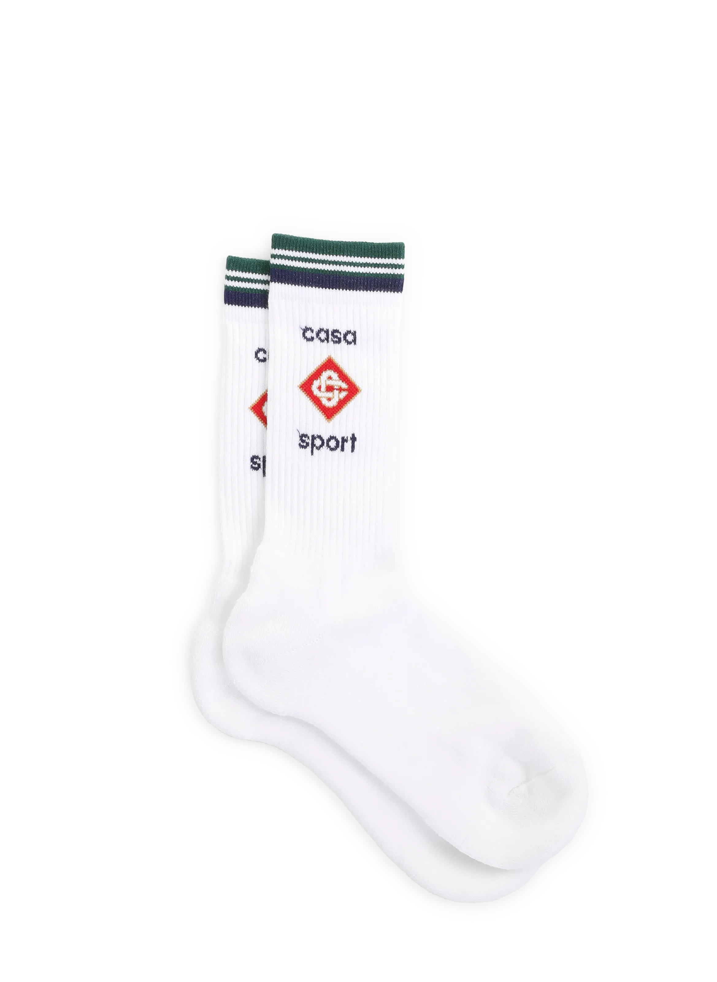 CASABLANCA PARIS  Cotton sports socks  - White