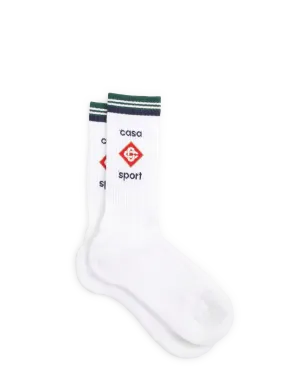 CASABLANCA PARIS  Cotton sports socks  - White