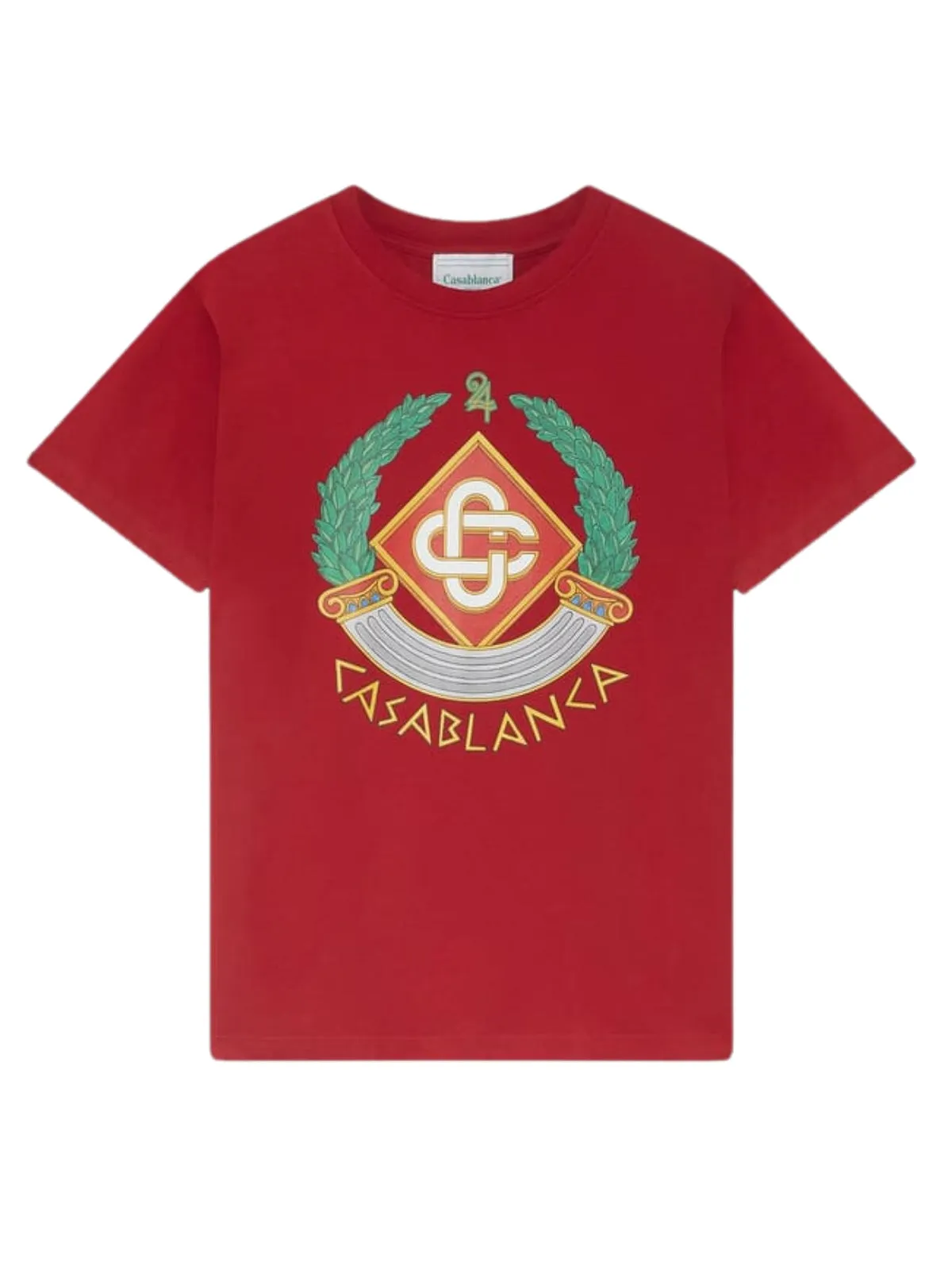 Casablanca T-Shirt Crest Red