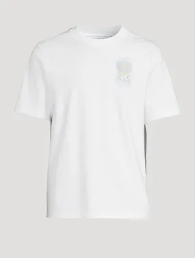 CASABLANCA Tennis Pastelle Organic Cotton T-Shirt