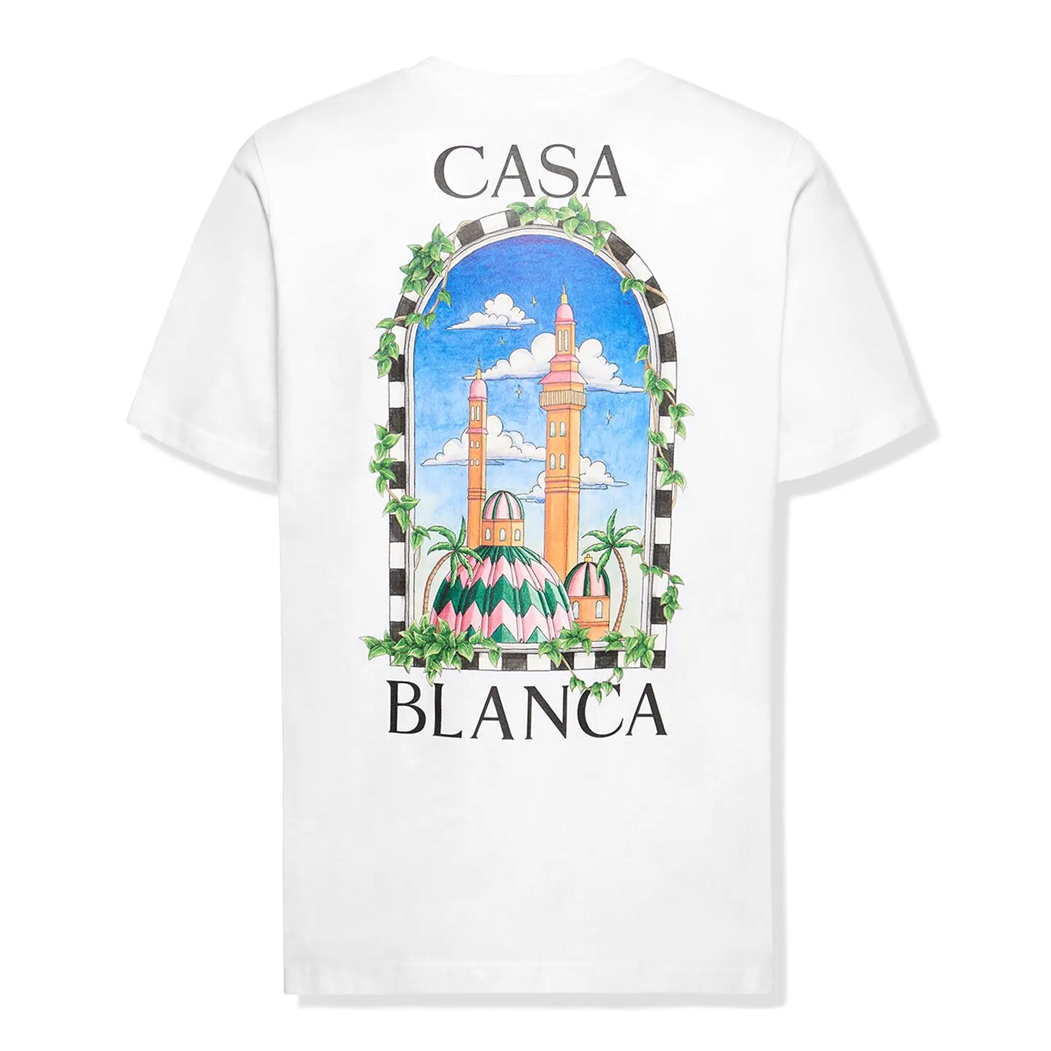 Casablanca Vue De Damas T Shirt White